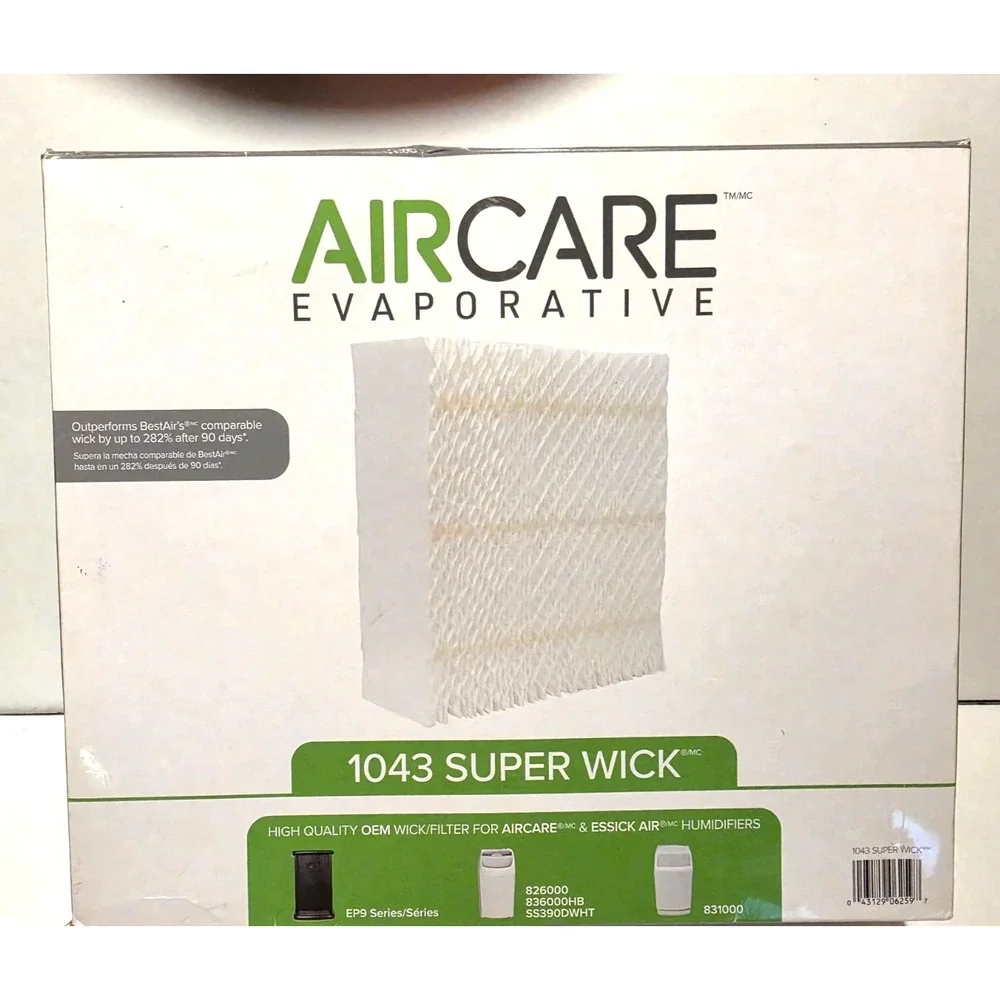 Aircare 1043 Super Wick Evaporative Humidifier Wick Air Filter Replacement (2)